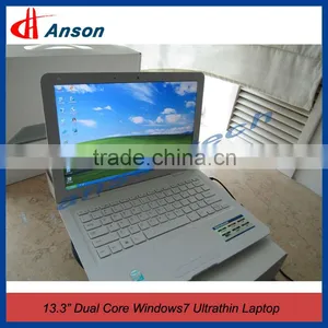 13.3 Inch Intel Atom N2600 1.60GHz Dual Core Window XP / Window 7 Laptop thumbnail-1