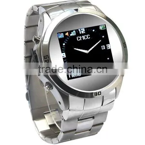 Watch Phone MQ006 Steel Wrist Phone thumbnail-1