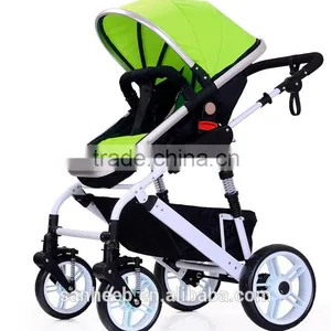 High View Folding Baby Stroller,adopt Non-Pneumatic Tire Wheel, Free Use in Winter to Summer.Easy Replacing Armrest thumbnail-2