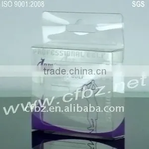 PET Clear Golf Carry Box Packaging thumbnail-1
