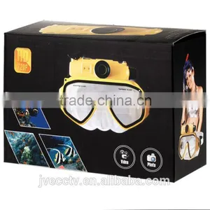 5.0 Mega Pixels 720P CMOS China Supplier Underwater Diving Mask Camera thumbnail-6