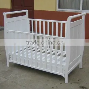 XN-LINK-B11 Wooden Foldable Baby Cot thumbnail-1