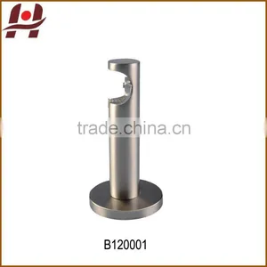 B120001 Metal Iron Aluminium Single Double Extended Window Curtain Pole Bracket thumbnail-1