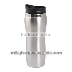 Non-toxic Bpa Free Stainless Steel Double Wall Thermos Mug thumbnail-1