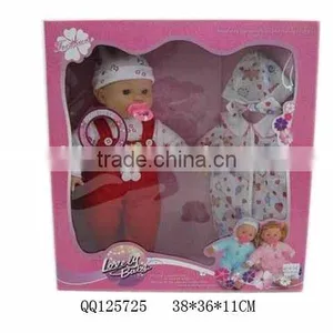 14"baby Girl Doll With 4 Sound thumbnail-1