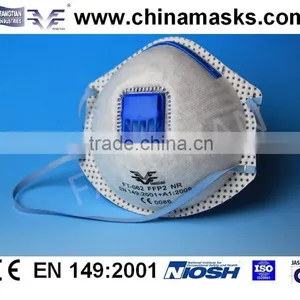CE FFP2V Industrial Disposable Dust Mask Face Mask thumbnail-1