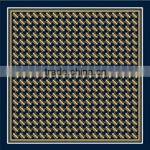 Custom Design Top Quality Printing Fashion Silk Scarf thumbnail-1