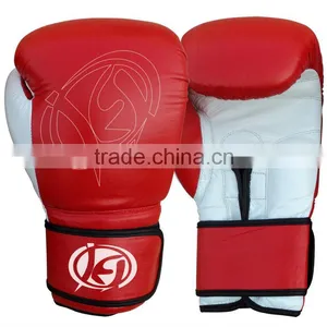 Leather Professional Boxing Gloves, Cowhide Leather Boxing Gloves thumbnail-1