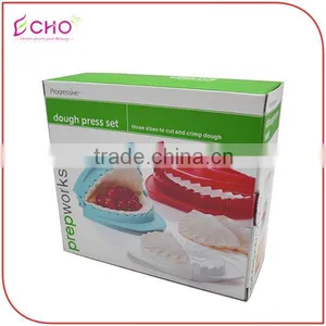 Hot Plastic 3 Pcs Dough Press Set for Dumpling Pasty thumbnail-6