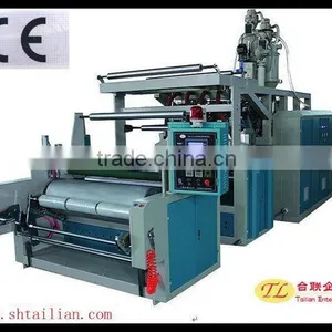 Three Layers Co-extrusion Stretch Film Making Machine thumbnail-1