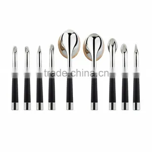 Luxury Private Label Silver Golf Makeup Brushes Supplier's Choice thumbnail-3