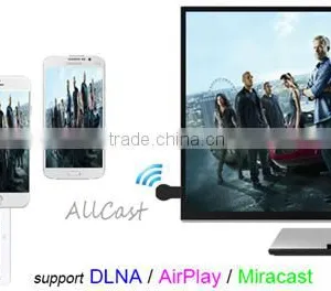 Good Quality Wholesale Allcast a8 5g 2.4G Wifi Display Linux Miracast Linux tv Dongle thumbnail-1