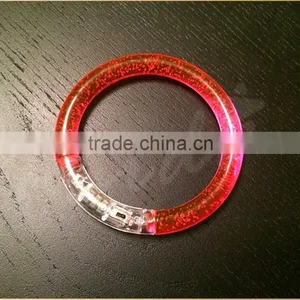 Switch Control Acrylic Bangle With Led Light Morphing Colors thumbnail-2