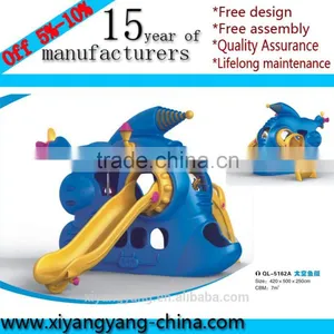 Plastic Swing Outdoor Playground Equipment for Children thumbnail-1