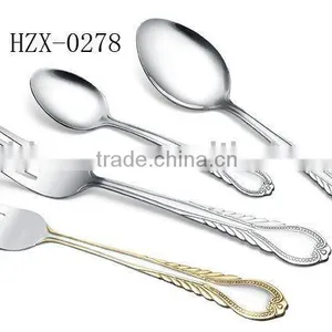 Stainlesss Steel Fork and Spoon Set thumbnail-1
