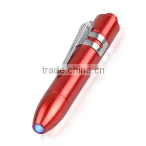 Aluminum Alloy UV Ball Pen With Led Light thumbnail-5