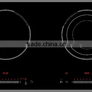 Hot Selling Electric Hot Plate Touch Screen One Induction Cooker One Ceramic Hob thumbnail-2