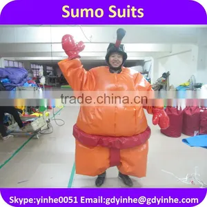 EN14960 New Design Inflatable Sumo Wrestling Suits for Adult thumbnail-1