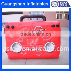 Custom Advertising FUN Inflatable Radio Boom Box thumbnail-1