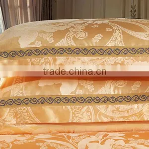 100% Silk Bedding Set With Jacquard Design thumbnail-2
