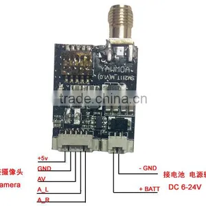Aomway 5.8 Ghz 200 mW 32CH Audio / Video AV Transmissor ( TX ) Modulo Para FPV thumbnail-1
