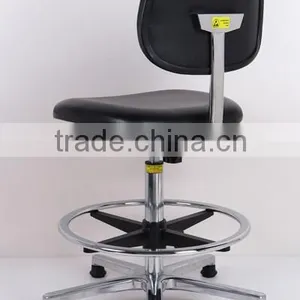 ESD Anti Static Chair Lab Cleanroom Chair PU Leather Chair thumbnail-4