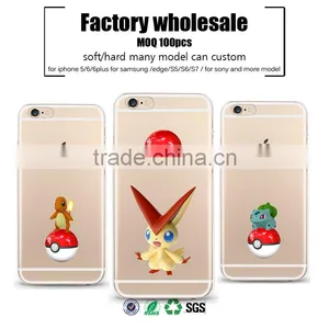 2016 for Pokemon go Shell Phone Covers Soft /hard Case for Samsung Edge Lite S6 Galaxy S7 for Pokemon go for Iphone 6 Case thumbnail-2