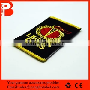 China Factory Custom Embroidery Letter Patches Woven Label Patch for Cloth thumbnail-4