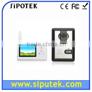 3.5 Inch Color Battery Operated Intercom System Wireless Outdoor thumbnail-1