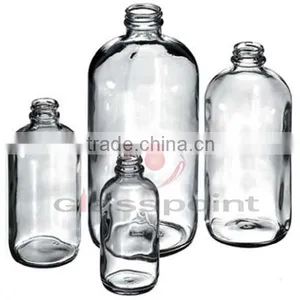Pharmaceutical Clear Glass Bottle With Glass Dropper, Black Bulb, Glass Pipette thumbnail-1