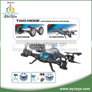 2 in 1 New rc Aerocraft rc Drone Quadcopter and Radio Control Car With More Function thumbnail-1