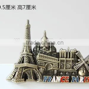 Zinc Alloy Paris Souvenir Magnets thumbnail-1