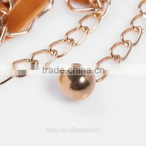 Wholesale Simple Decorative Metal Small Link Body Chain Brightness F1-80019 thumbnail-2