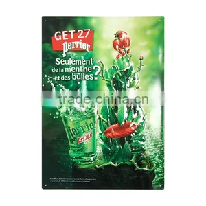 Wholesale Embossed Tin Signs Custom Blank Printing Retro Vintage Metal Tin Sign Most Popular thumbnail-2