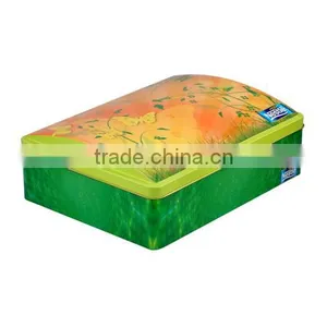 Customized Exquisite House Shaped Tin Box for Food, House Shape Tin Case for Gift thumbnail-4