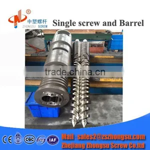 PP PE PVC Extruder Screw Barrel/Pipe Machine Parallel Twin Screw Barrel thumbnail-1