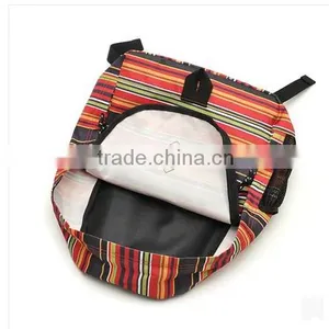 Canvas Backpack 2016 New Fashion Backpack Stripe Sport Backpack Quality Choice thumbnail-4