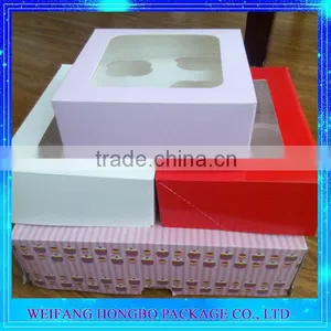 Manufacturer Free Sample Food Grade Bakery Boxes 10x10x5 With Various Pattern thumbnail-3