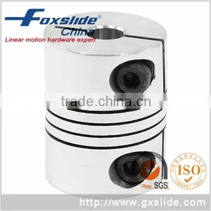 FOXSLIDE 10mm x 10mm Aluminium Clamp Type CNC Beam Coupling Wholesale thumbnail-5
