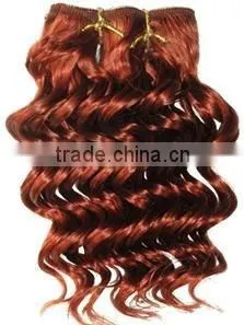 Virgin Hair Weft With Deep Wave Indian Human Hair thumbnail-1