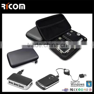 Ricom Tool Kit for Laptop,customized Leather Electronic Travel Kit for Laptop,leather Product--Shenzhen Ricom thumbnail-4