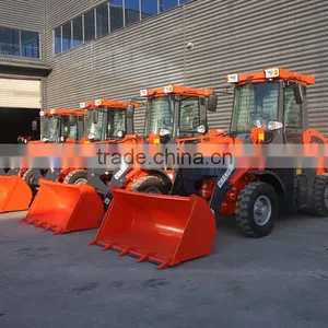 Mini 1t Wheel Loader With Joyustick and Quick Change for Road Construction thumbnail-2