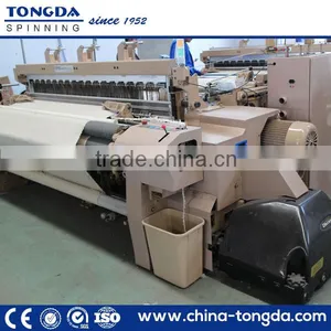 Double Nozzle Crank Shedding Air Jet Weaving Power Loom Machine With Tuck in Device thumbnail-1