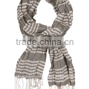 Cotton Crinkle Scarf thumbnail-1