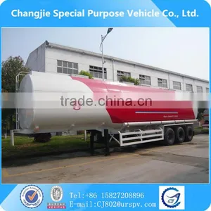 Carbon Steel Semi-trailer 45000-60000 Litres Fuel Tanker Truck Capacity thumbnail-1