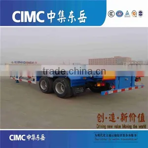 CIMC 3 Axle Terminal Skeleton Chassis Container Semi Trailer For Sale thumbnail-4