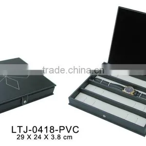 High End Leather Watches Organizer Box Supplier thumbnail-1