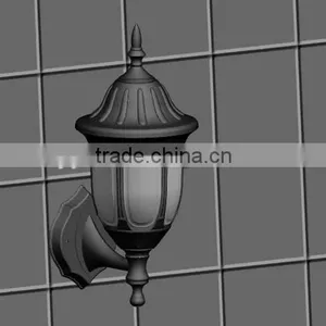 P211 Garden Lantern Outdoor Light,plastic E27 Lampholder Energy Saving Lamp IP44 thumbnail-5