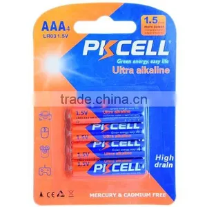 2015 High Quality Sales PKCELL AAA 1.5V Super Alkaline Dry Battery thumbnail-5
