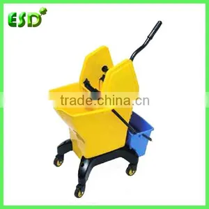 ESD Commercial Down Press Single Mop Wringer Trolley thumbnail-1